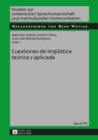 Cuestiones de lingueistica teorica y aplicada - eBook