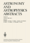 Astronomy and Astrophysics Abstracts : Literature 1983, Part 2 - eBook