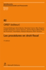 Les procedures en droit fiscal - eBook