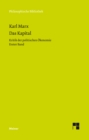 Das Kapital : Kritik der politischen Okonomie. Erster Band - eBook
