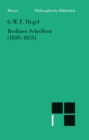 Berliner Schriften (1818-1831) : Voran gehen: Heidelberger Schriften (1816-1818) - eBook