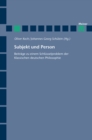 Subjekt und Person : Beitrage zu einem Schlusselproblem der klassischen deutschen Philosophie - eBook