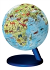 Animal Illuminated Globe 15cm : Animal Globe by Stellanova with USB port - Book