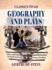 Geography and Plays - eBook