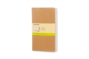 Moleskine Plain Cahier L - Kraft Cover (3 Set) - Book