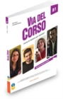 Via del Corso : Libro dello studente ed esercizi + 2 CD + DVD + codice i-d-e-e B1 - Book