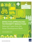 Effective Approaches to Poverty Reduction : Selected Cases from the Asian Development Bank - eBook