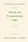Formal and Transcendental Logic - eBook