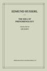 The Idea of Phenomenology : A Translation of Die Idee der Phanomenologie Husserliana II - eBook