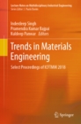 Trends in Materials Engineering : Select Proceedings of ICFTMM 2018 - eBook