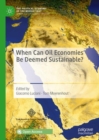 When Can Oil Economies Be Deemed Sustainable? - eBook