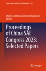 Proceedings of China SAE Congress 2023: Selected Papers - eBook
