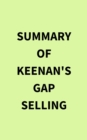 Summary of Keenan's Gap Selling - eBook