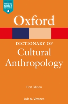 A Dictionary of Cultural Anthropology