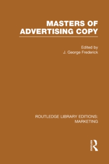 Masters of Advertising Copy (RLE Marketing)