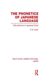 The Phonetics of Japanese Language : With Reference to Japanese Script