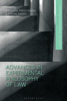Advances in Experimental Philosophy of Law