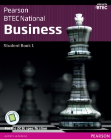 BTEC Nationals Business Student Book 1 Library Edition : For the 2016 specifications