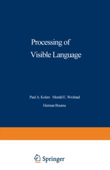Processing of Visible Language