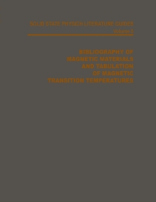 Bibliography of Magnetic Materials and Tabulation of Magnetic Transition Temperatures