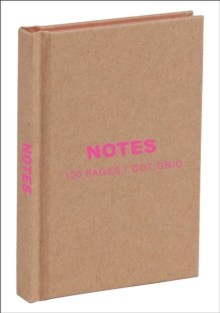 Kraft and Pink Mini Notebook : Dot Grid Paper