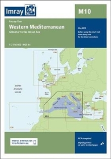 Imray Chart M10 : Western Mediterranean