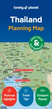 Lonely Planet Thailand Planning Map