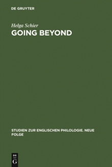 Going Beyond : The Crisis of Identity and Identity Models in Contemporary American, English and German Fiction