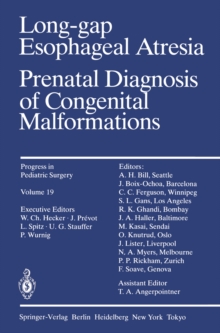 Long-gap Esophageal Atresia : Prenatal Diagnosis of Congenital Malformations