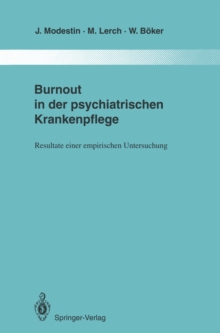 Burnout in der psychiatrischen Krankenpflege : Resultate einer empirischen Untersuchung
