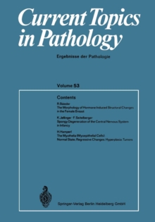 Current Topics in Pathology : Ergebnisse der Pathology