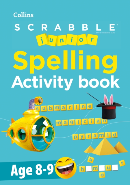 SCRABBLE™ Junior Spelling Activity Book Age 8-9, Paperback / softback Book