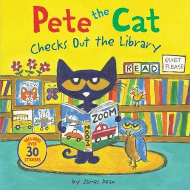 Pete the Cat Checks Out the Library, Paperback / softback Book