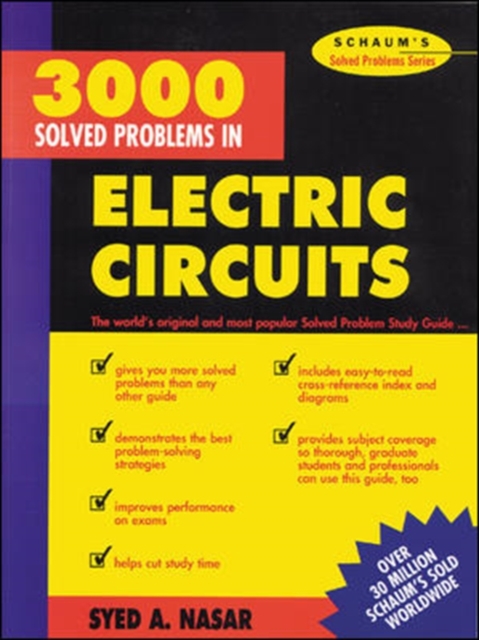3,000 Solved Problems in Electrical Circuits, Paperback / softback Book