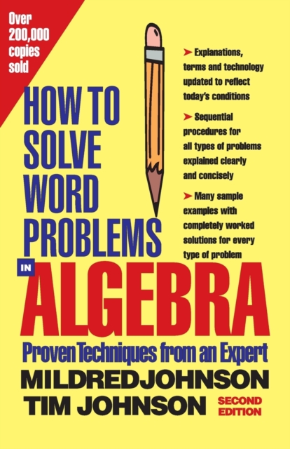 How to Solve Word Problems in Algebra, Paperback / softback Book