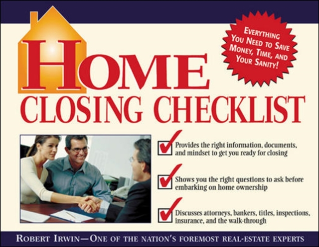 Home Closing Checklist, PDF eBook