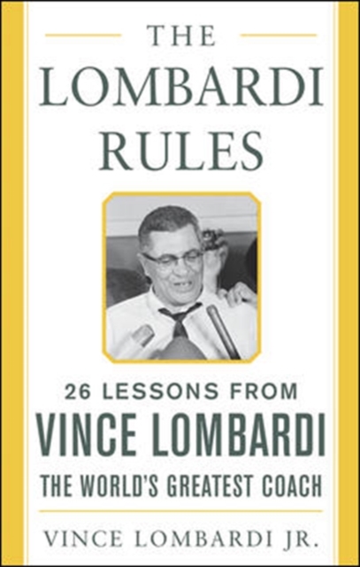 The Lombardi Rules, Hardback Book