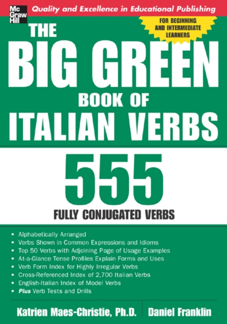 The Big Green Book of Italian Verbs, EPUB eBook