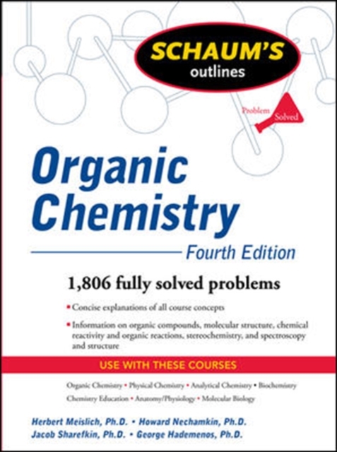 Schaum's Outline of Organic Chemistry, Fourth Edition, EPUB eBook