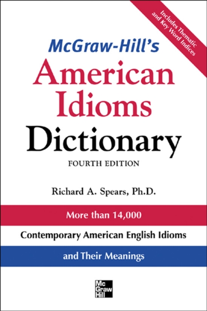 McGraw-Hill's Dictionary of American Idioms Dictionary, EPUB eBook