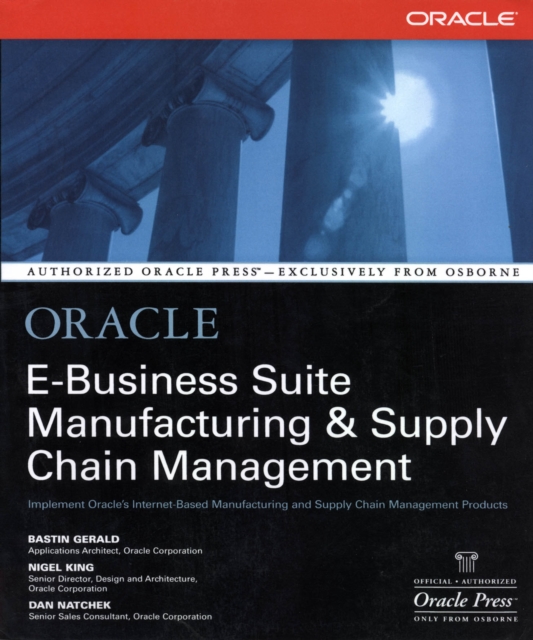 Oracle E-Business Suite Manufacturing & Supply Chain Management, EPUB eBook