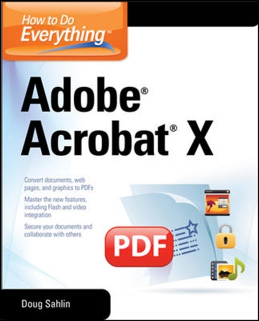 How to Do Everything Adobe Acrobat X, EPUB eBook