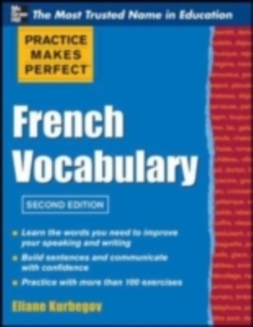 Practice Make Perfect French Vocabulary, EPUB eBook