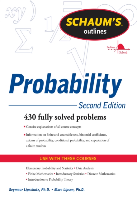 Schaum's Outline of Probability, Second Edition, EPUB eBook