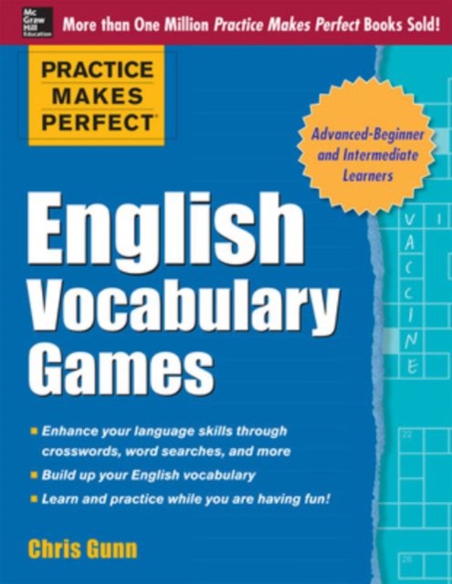 Practice Makes Perfect English Vocabulary Games, Paperback / softback Book