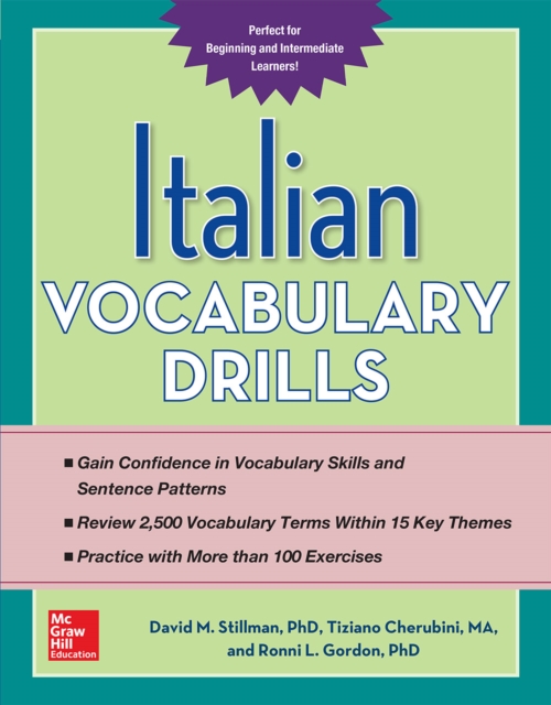 Italian Vocabulary Drills, EPUB eBook