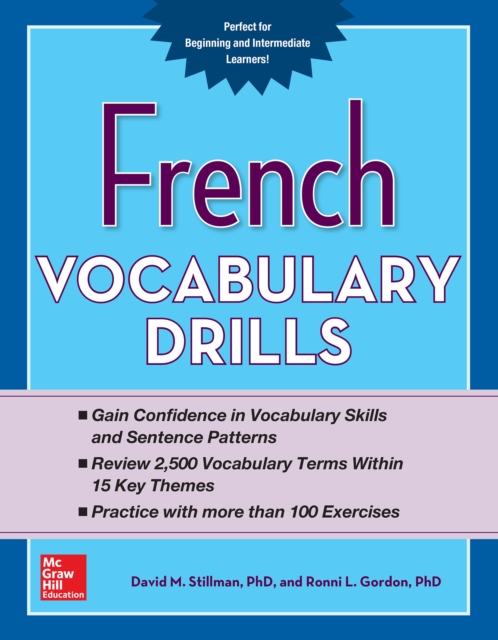 French Vocabulary Drills, EPUB eBook