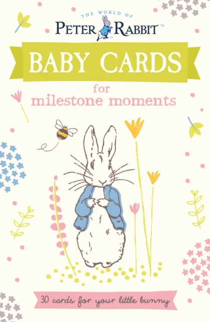 Peter Rabbit Baby Cards: for Milestone Moments, Hardback Book