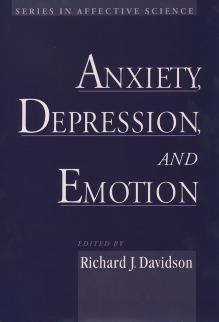 Anxiety, Depression, and Emotion, EPUB eBook