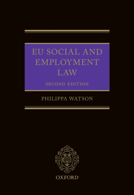 EU Social and Employment Law 2E, PDF eBook